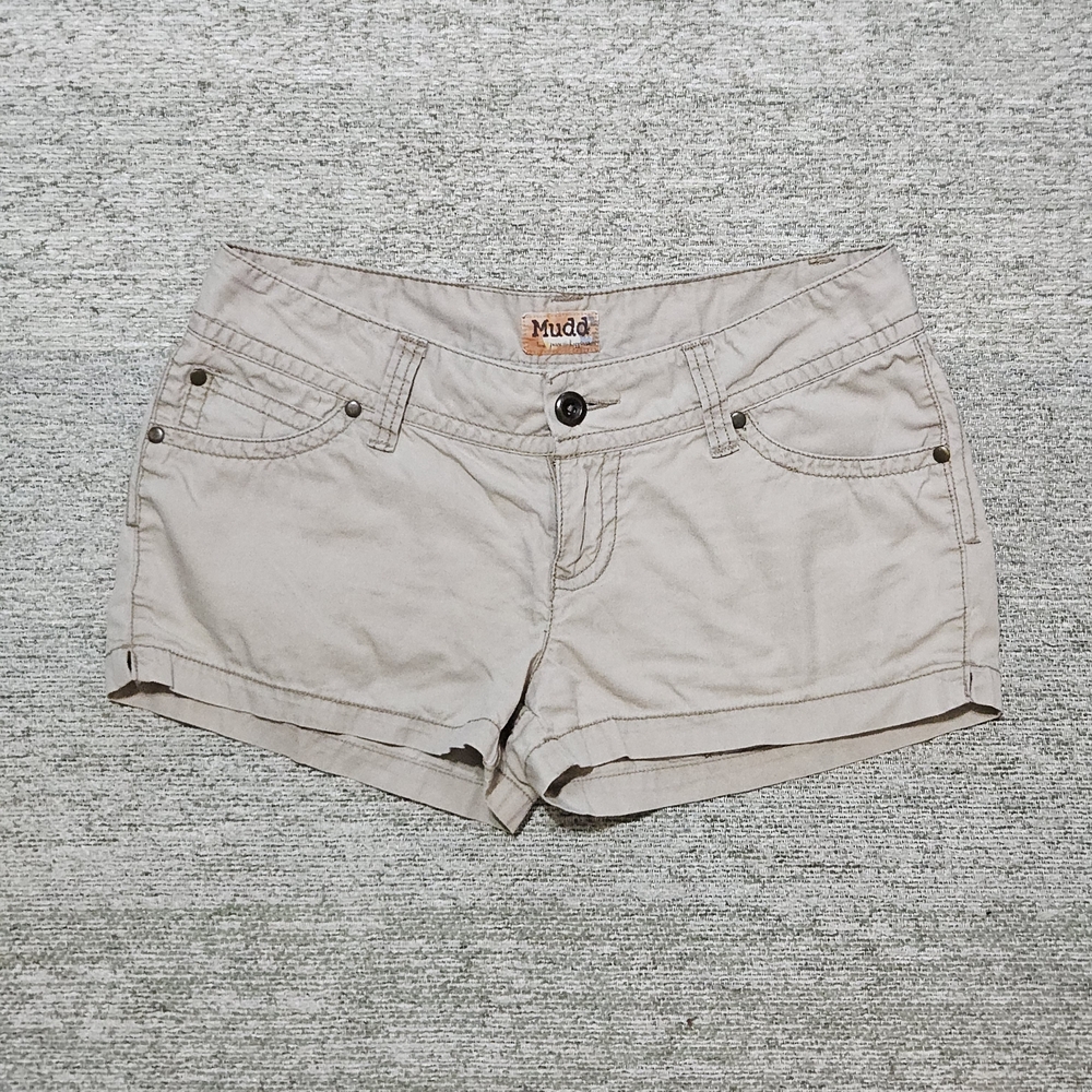 Mudd Women's Beige Jean Shorts